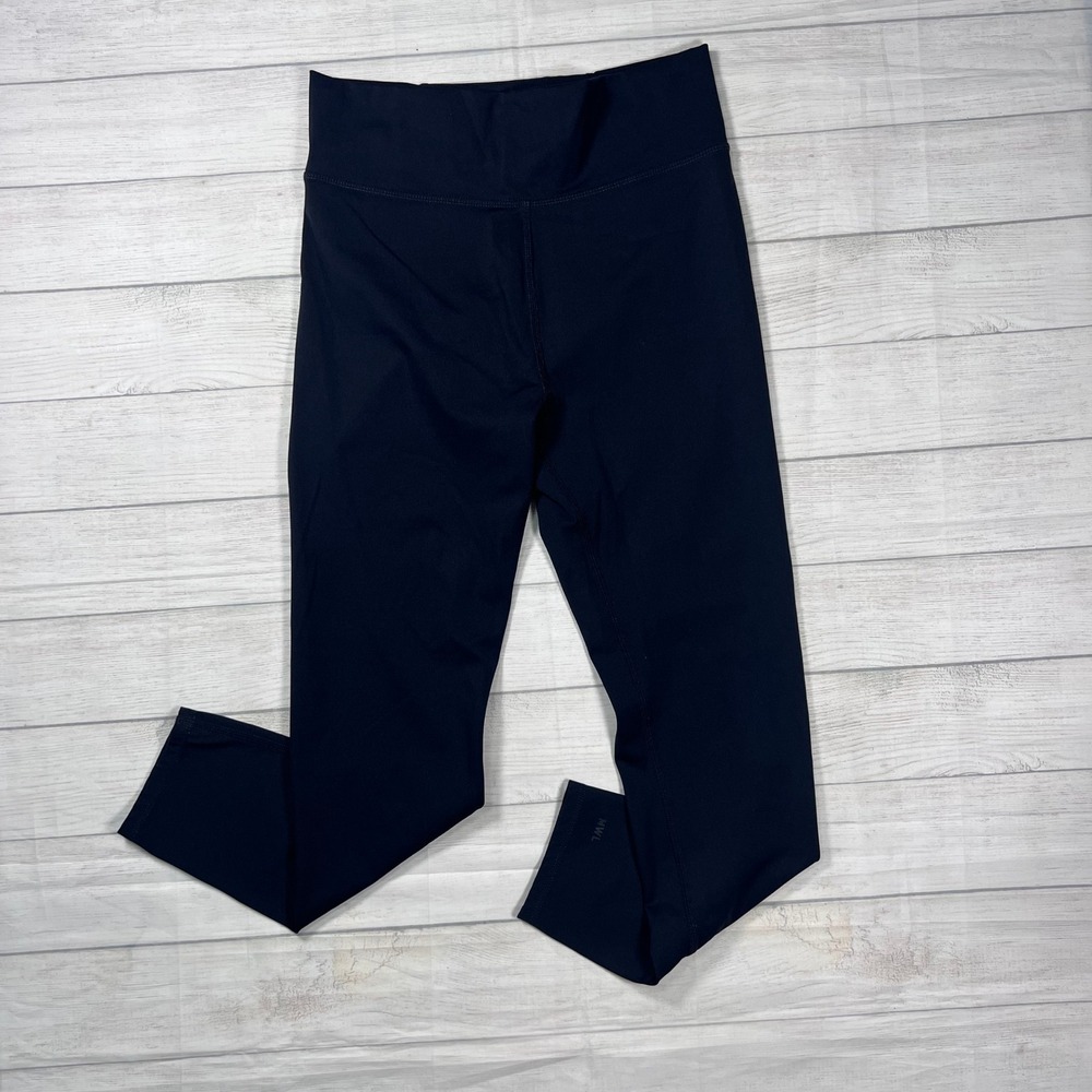 Madewell MWL Form High-Rise 7/8 Leggings Women‎ Size Medium Black Activewear